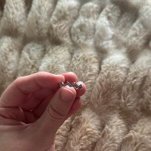 Silver Zigzag Ring